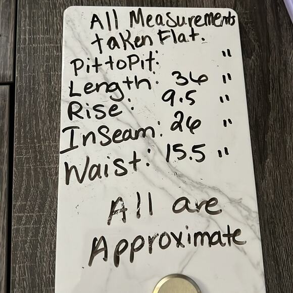 Talbots Bootcut jeans no size tag see measurements (10/12) - dark wash - Picture 9 of 9